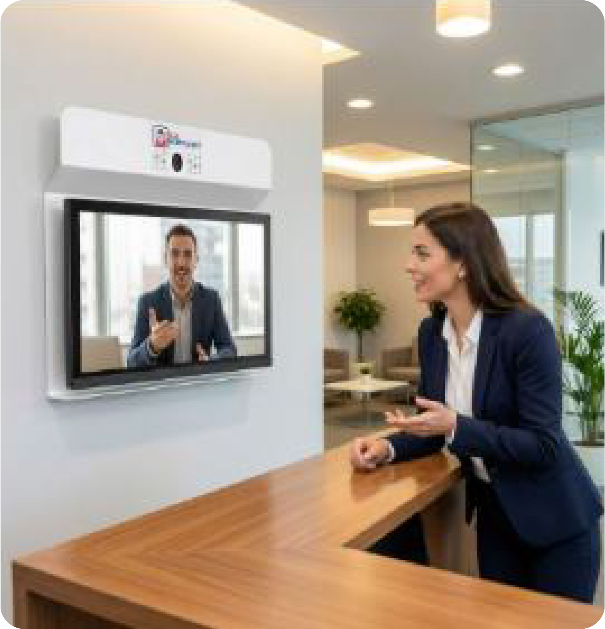 Accueil par intelligence artificielle