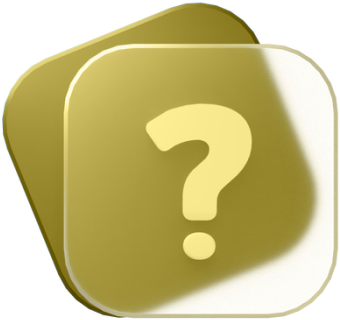 Icône de questions fréquentes