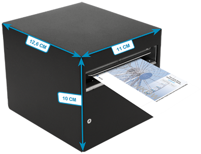 Imprimante de bureau compacte pour tickets et badges