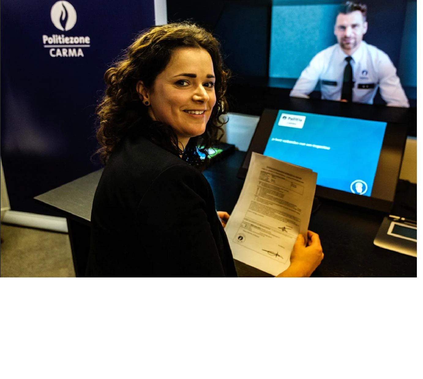 Digitaal onthaal voor politiediensten