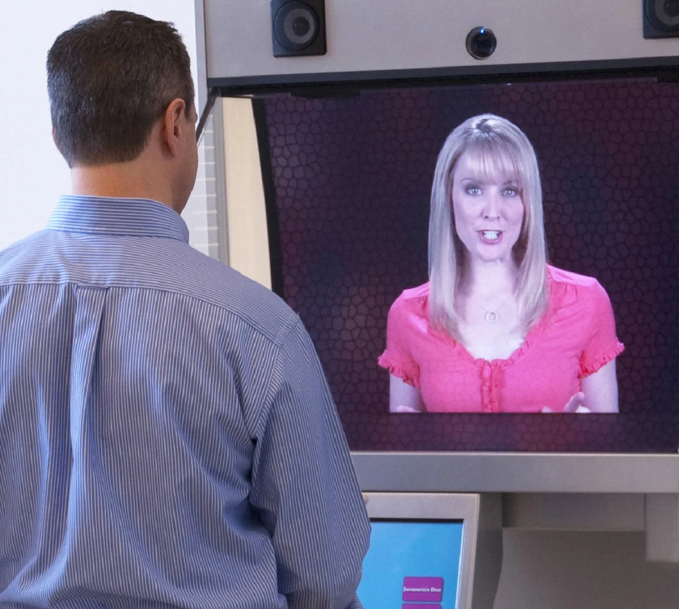 Interactieve infokiosk voor retail