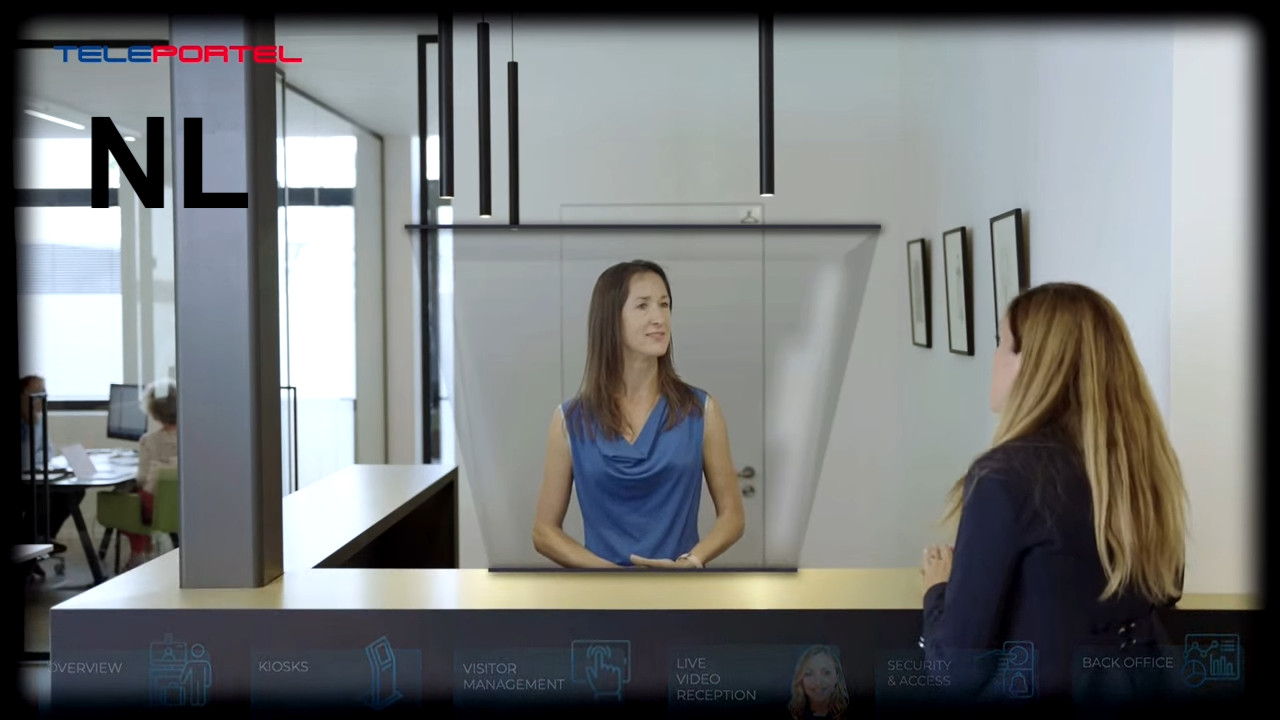 3D Holografische Receptionist | Menselijk Onthaal op Afstand