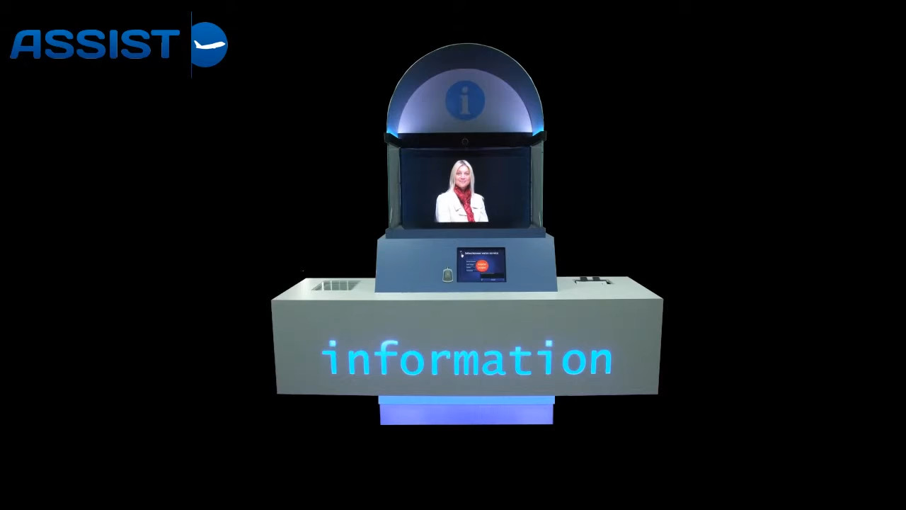 Airport Passenger Assistance | 3D Telepresence & Remote Airport Agents