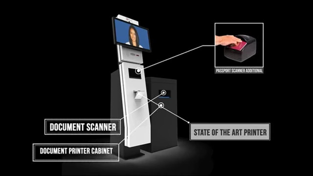 Remote Reception Kiosk | eID, QR, Passport & Visitor Check-In