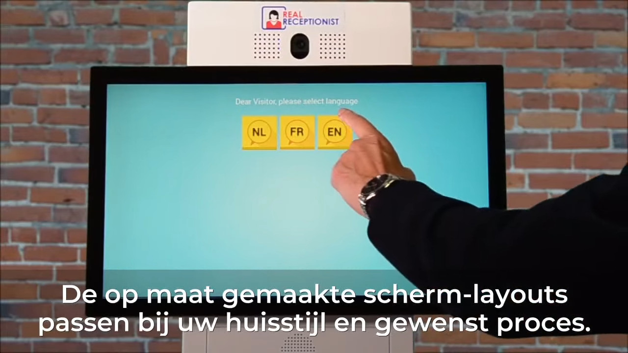 Teleportel Workstation | Live Video Reception & Eye Contact