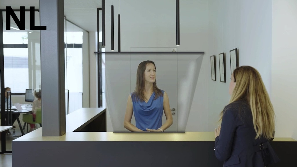 3D Digitale Receptie op Afstand | Persoonlijk Onthaal zonder Receptionist