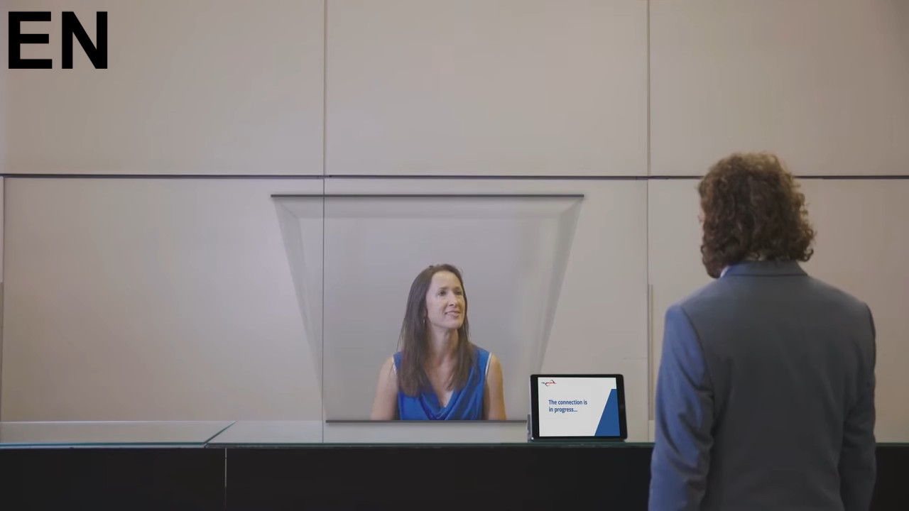 Just-in-Time 3D Virtual Receptionist | Cut Reception Costs