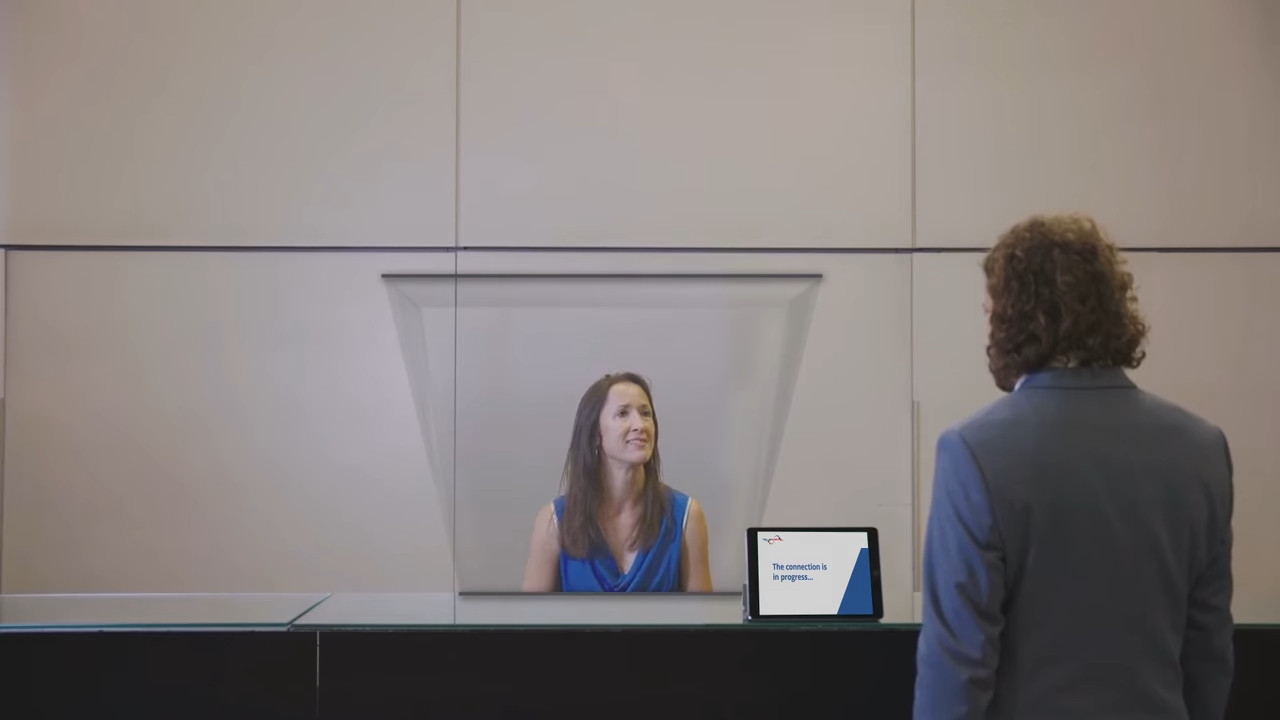Teleportel interactive technology example