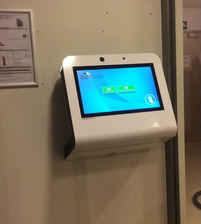 Teleportel remote reception example