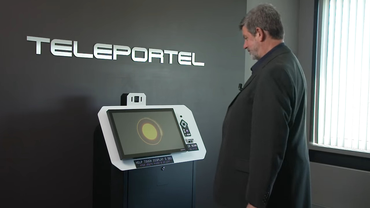 AI Receptie Kiosk Demo | Slimme Bezoekersregistratie & Virtuele Receptionist - Teleportel FrontyX