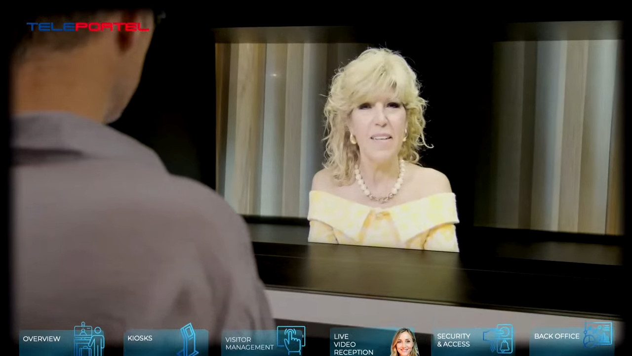 Smart Reception Kiosk Demo | Visitor Check-In, Security & Live Receptionist