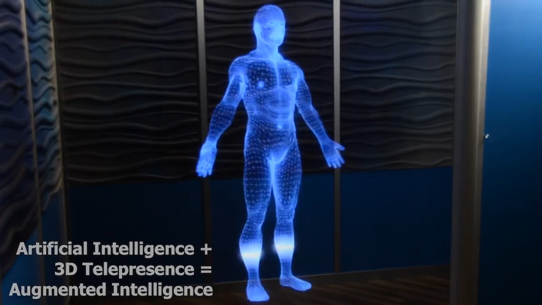3D Holographic Telemedicine | Live 3D Telepresence for Medical Consultations
