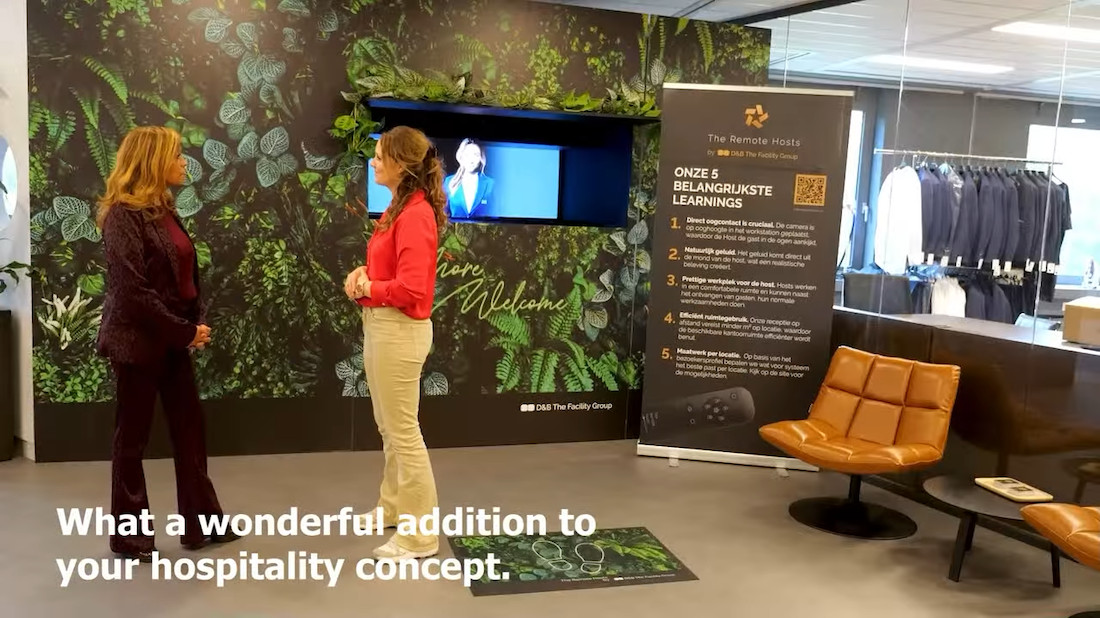 3D Kiosk & Virtual Receptionist | Persoonlijke Hospitality op Afstand