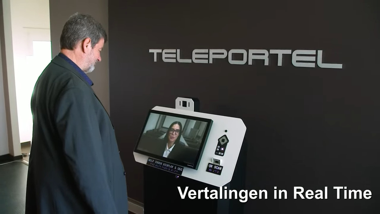 Hybride AI Receptie | Autonoom Onthaal, 3D Receptionist & Bezoekersbeheer