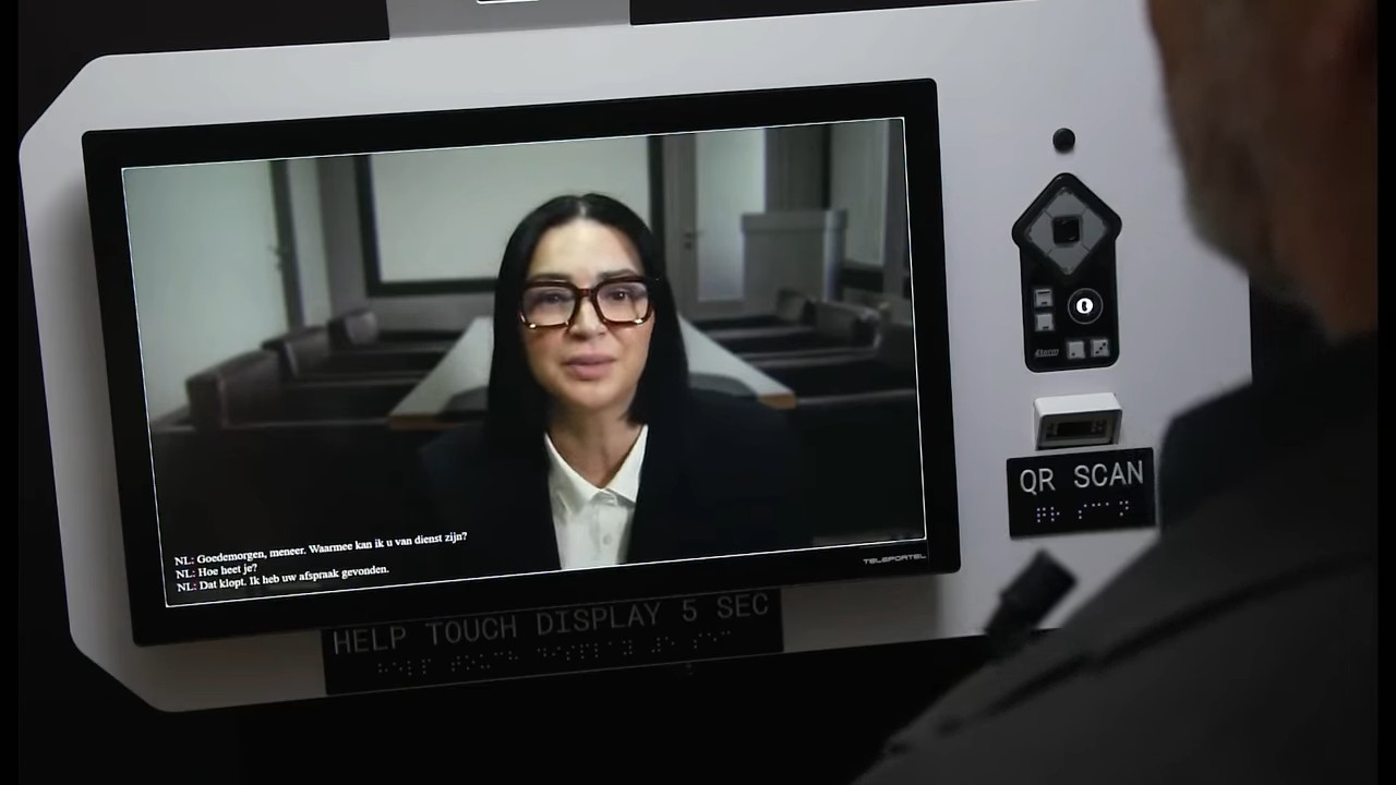Multilingual Virtual Receptionist Kiosk with Real-Time Translation | Teleportel Europe