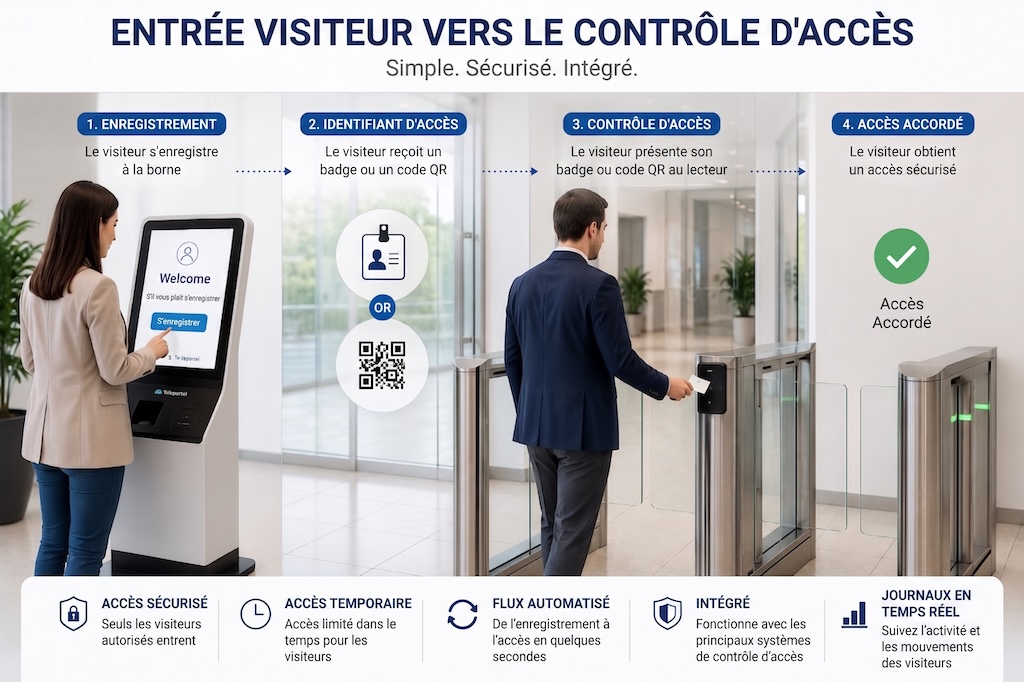 Access control management Teleportel
